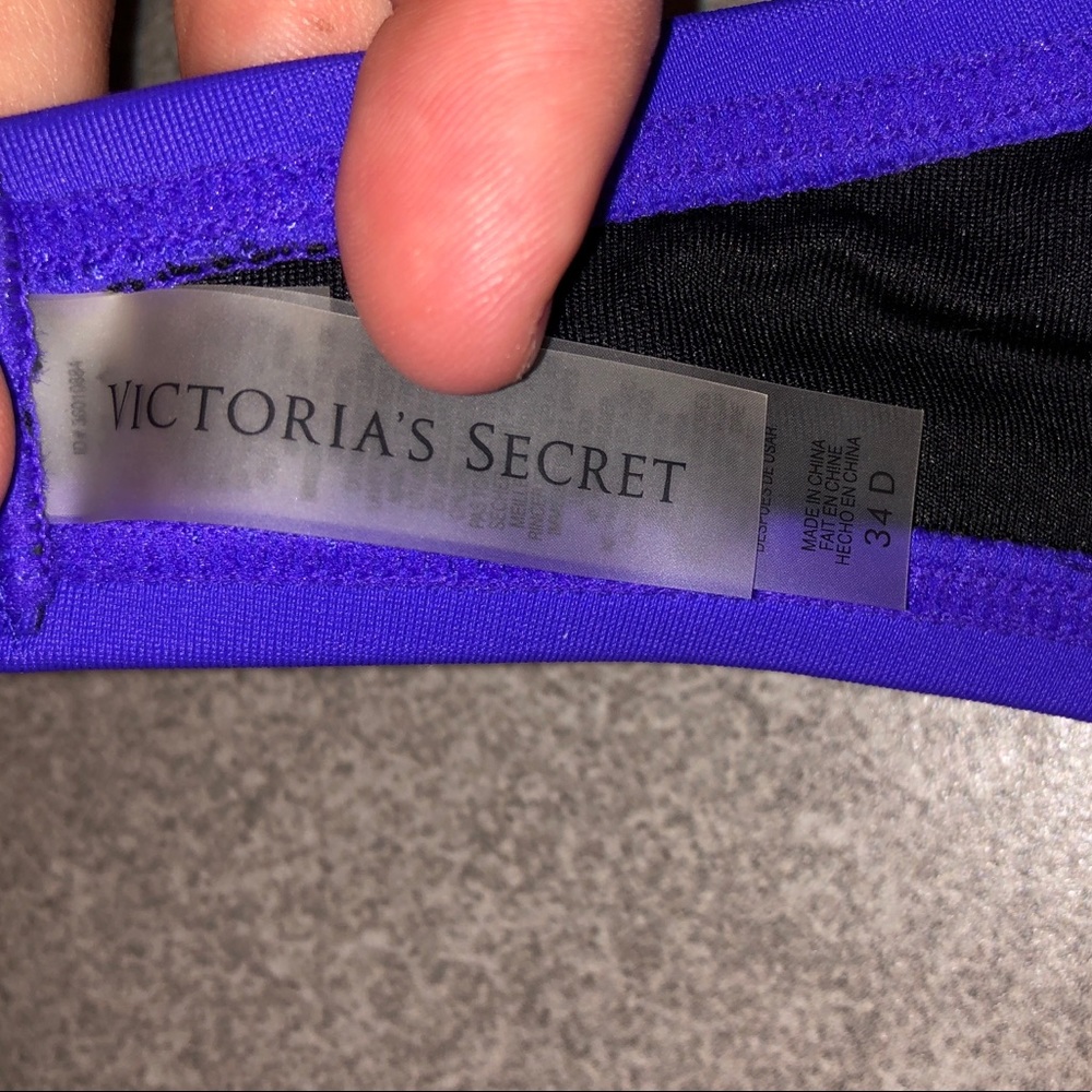 Victoria’s Secret violet bandeau bikini swim top - Picture 3 of 3